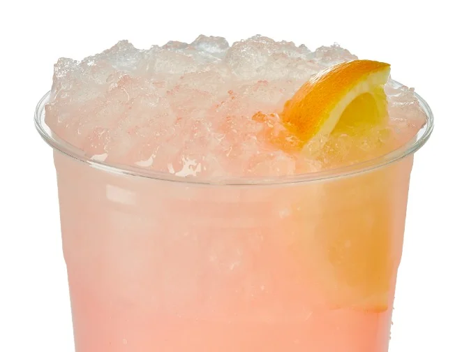 Swig Menu 40 Beach Bum, fruity and fizzy drink with a zingy taste. 190 calories, 47 carbs, and 0 fats