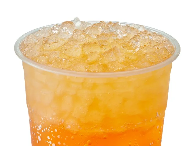 Swig Menu 28 Bloody Wild is a sweet and sour drink, 220 calories, 115 carbs, and 4 fats