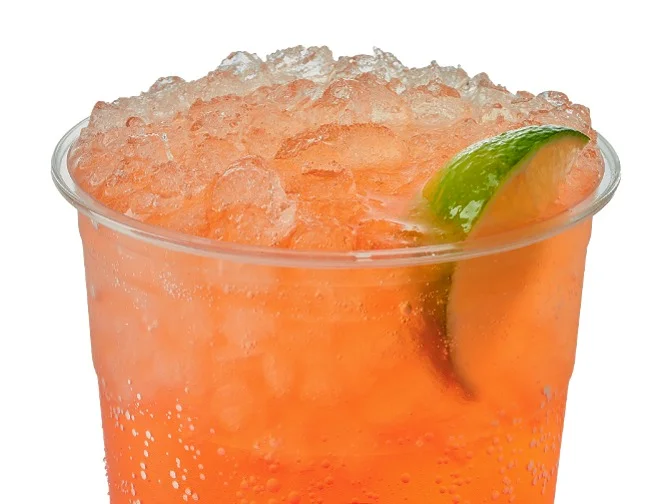 Swig Menu 30 Swig's Endless Summer. Golden-pink drink, fizzy and tangy. 190 calories, 100 carbs, and 0 fats