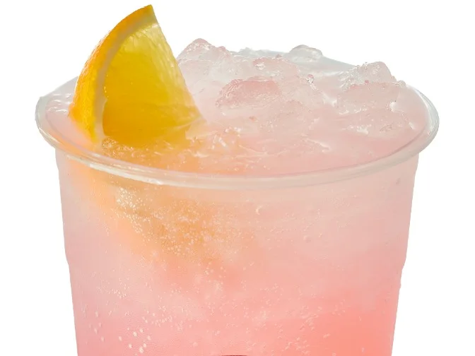 Swig Menu 45 Pink Bahama sparkling and zesty drink, 190 calories, 17 carbs, and 0 fats