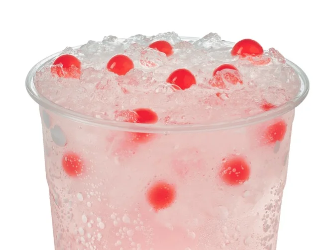 Swig Menu 36 Poppin Pineapple burst of fruit flavor, tangy drink. 190 calories, 97 carbs, and 0 fats