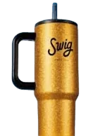 Swig Menu 127 Swig Pop (Gallon Jug), calories vary by soda choice, with 300 carbs and 10 fats.